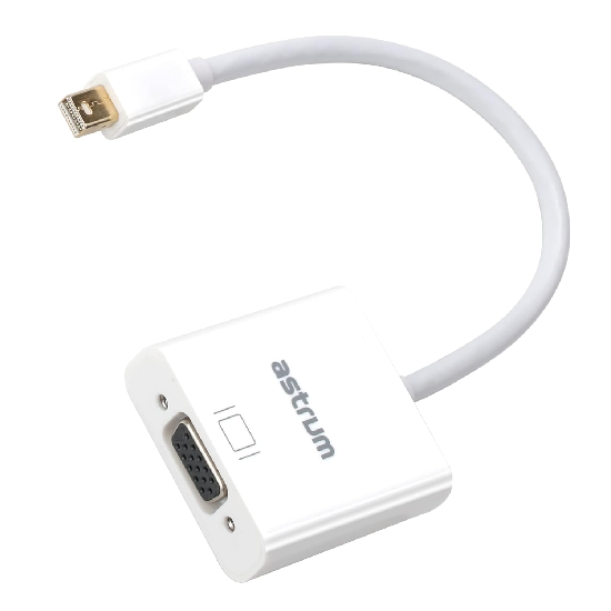 Astrum DA120 Mini Display (Thunderbolt) to VGA Adapter - White